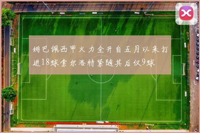 姆巴佩西甲火力全开自五月以来打进18球索尔洛特紧随其后仅9球